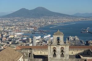 Naples vue de son Golfe